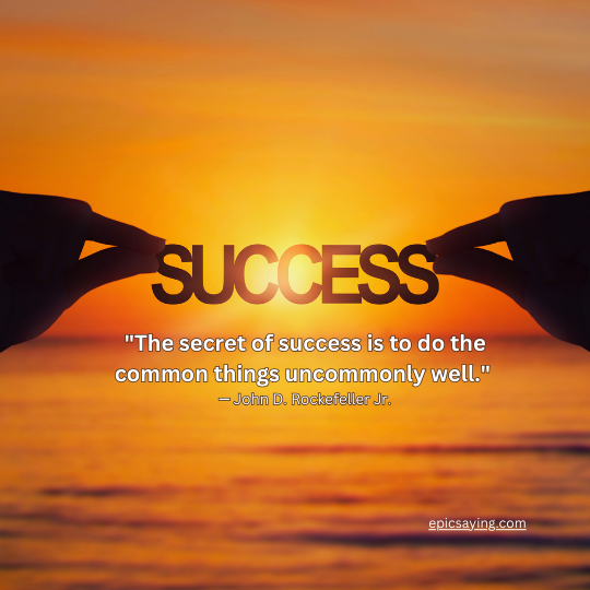 Inspirational Quotes for Success