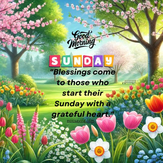 sunday blessings