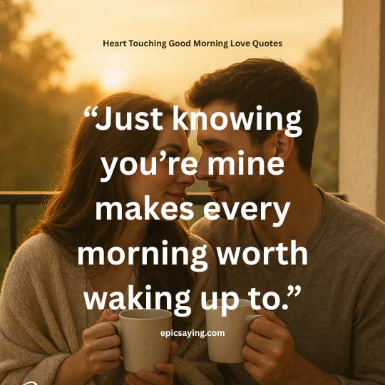 Heart Touching Good Morning Love Quotes