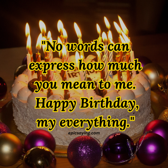 Heart Touching Birthday Wishes for Love