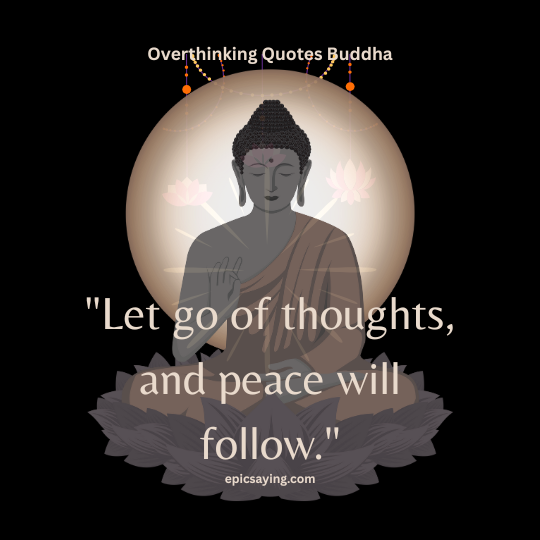 Overthinking Quotes Buddha