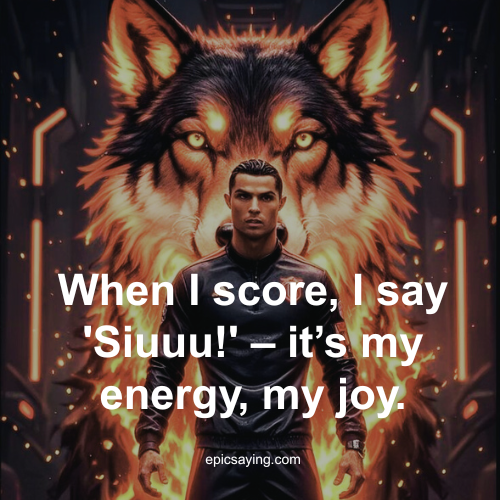 Ronaldo’s Famous Quote – “Siuuu”