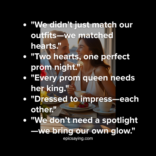 prom caotions
