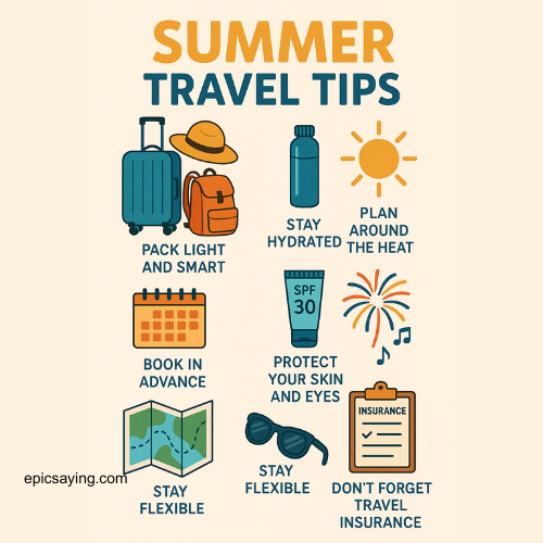 summer travel tips