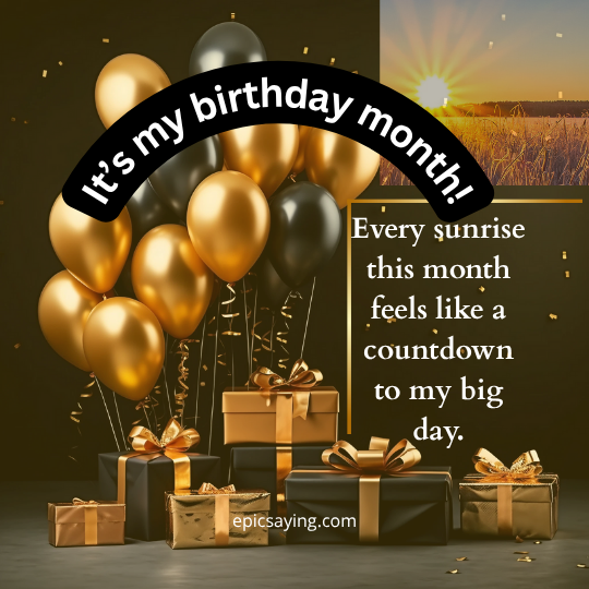 Birthday Month Quotes