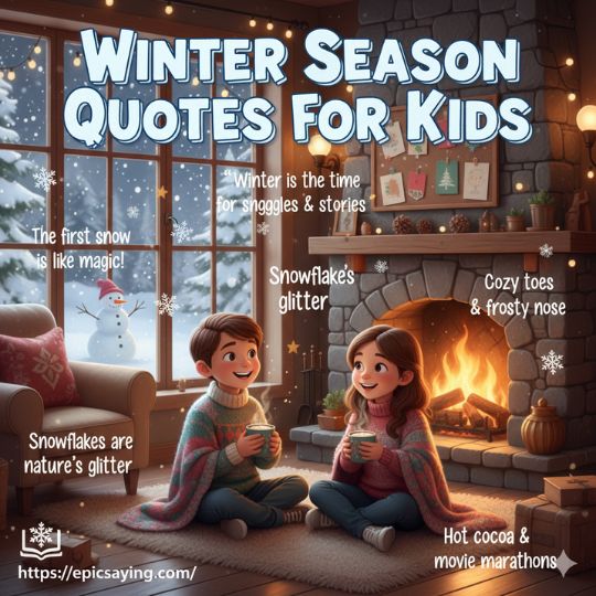 winter season quotes for kids