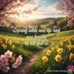 quotes about spring season