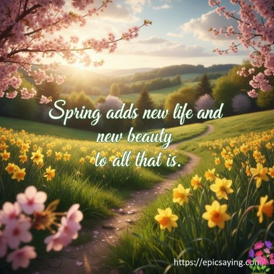 quotes about spring season