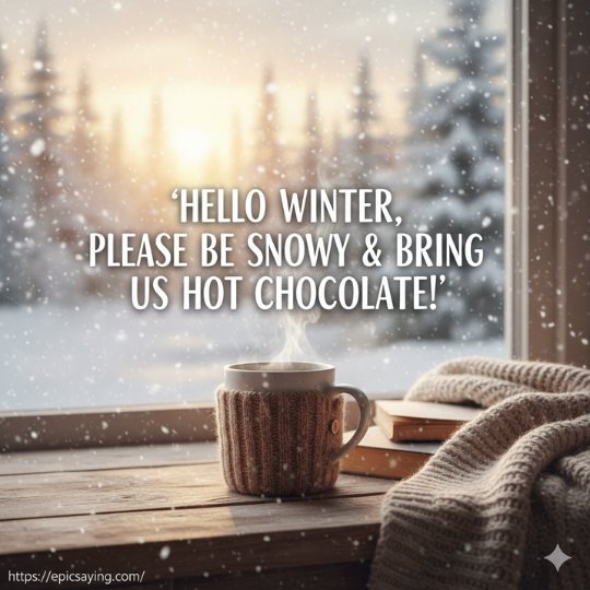 Winter Good Morning Images with Quotes