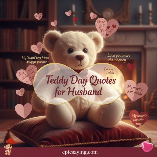 teddy day quotes for husband